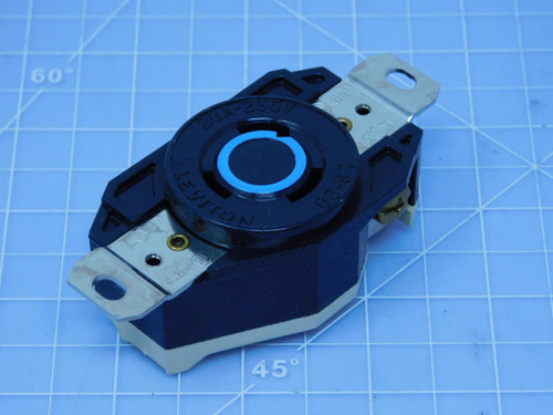 Lot of 4 Leviton 2320  2 Pole 3 Wire Single Lock For Sale