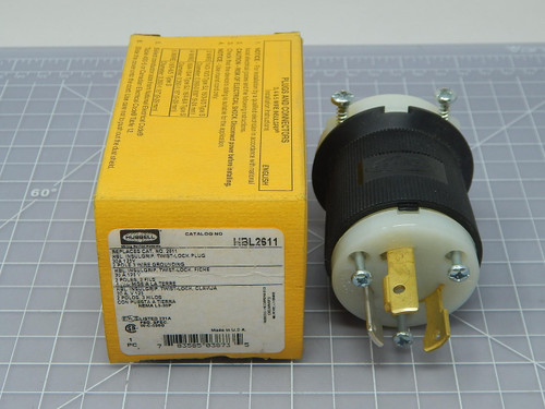 Hubbell HBL2611  Twist-Lock Plug For Sale