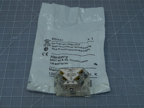 Harmony 9001KA1  Finger Safe Contact Block For Sale