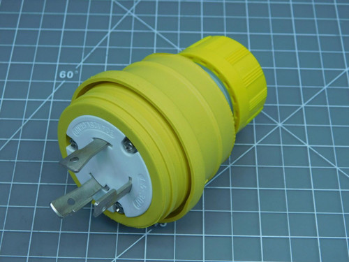 Molex 1301470072  Plug - Watertite Turnexwatert Nema L5-30 30A 125V Neotax Rubber - Yellow For Sale