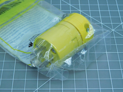 Lot of 10 Molex 1301410047  Plug-Super Safeway Turnexsu Nema L5-15P 15A 125V Neotex Rubber Yellow For Sale