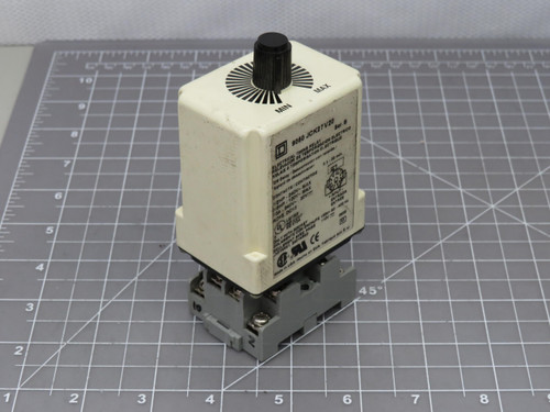 Square D 9050 JCK27V20  Electrical Timing Relay For Sale
