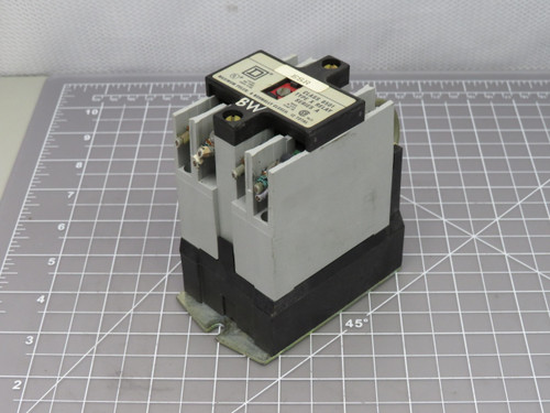 Square D Type X0 80  Industrial Control Relay For Sale