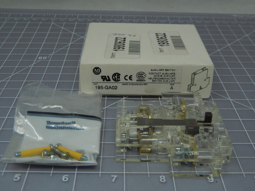 Allen-Bradley 195-GA02  Auxiliary Contact Switch For Sale