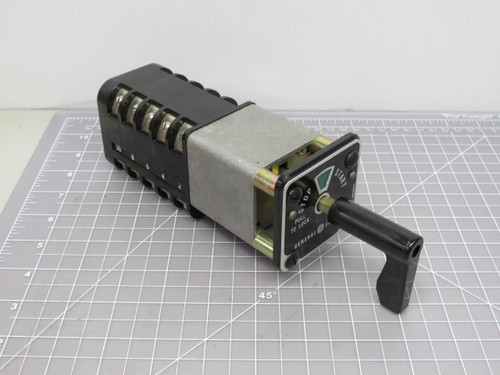GE 10BC622  Type SBM Rotary Cam Switch For Sale