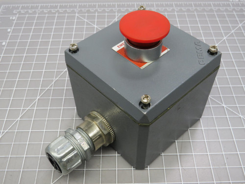 United Electric LR16661 910 Y Emergency Stop Switch For Sale