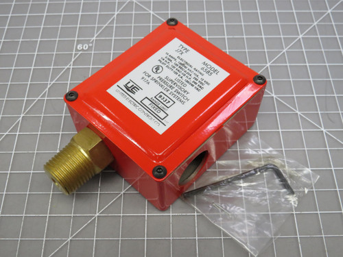 United Electric J7X 6585 Pressure Switch for Sprinkling System For Sale