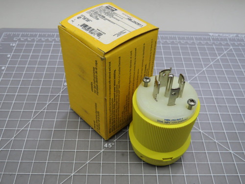 Hubbell HBL25CM11  HBL Insulgrip Twist Lock Plug For Sale