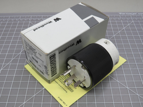 Woodhead 1301450045 28T08 Hi-Amp Turnex Plug 30A 125/250 For Sale