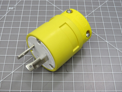 Woodhead 1301420035 2849 Plug with Locking Blade 2 Pole/3 Wire NEMA L7-30 277V For Sale