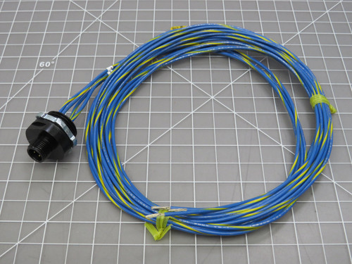 Brad Connectivity 1200700428 8R4006AB0M020N 4 POS Male Receptacle 2M For Sale