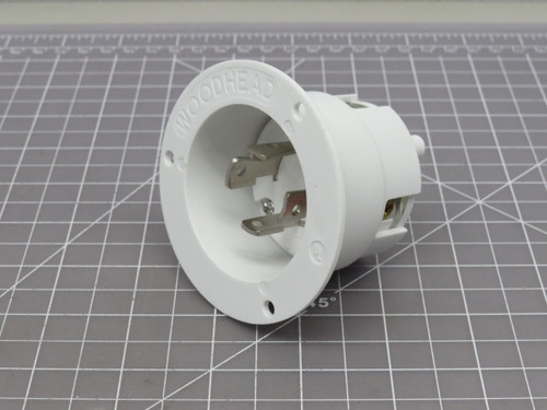 Woodhead 1301490051 2874MB Flanged Receptacle Inlet NEMA L14-30 For Sale