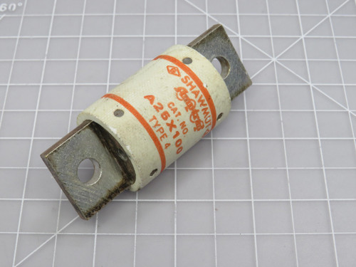 Gould Shawmut A25X100  Amp-Trap Fuse Form 101 100 Amp 250 VAC For Sale