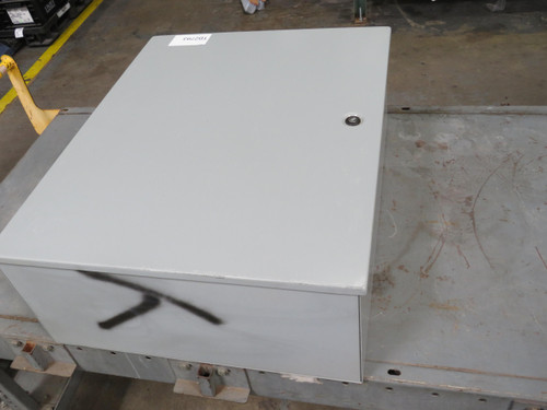 Cooper B-Line 302410-1 AW-1 Series Steel Standard Enclosure Hinge Flat Cover For Sale