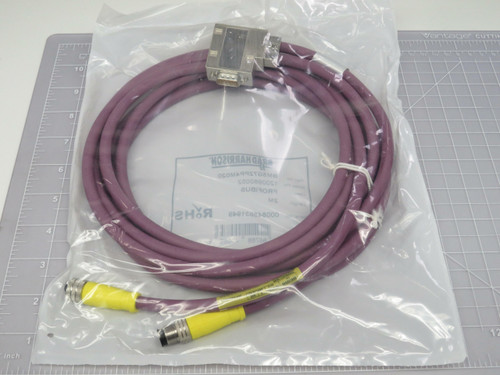 Brad Harrison BM5G72PP4M020 1200980052 MIC 5P M/MFE TO DSUB 2M Profibus For Sale