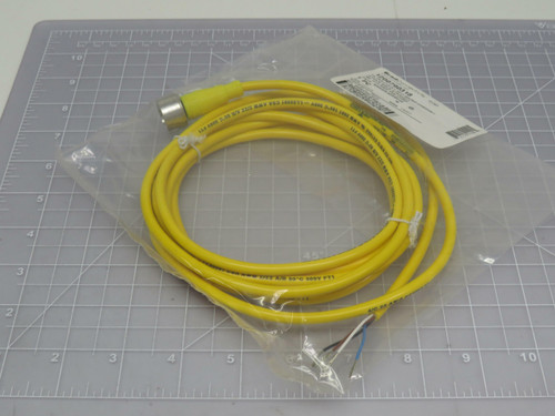 Brad Connectivity 1200790318 W04006A09M030 Ultra-Lock M12 Micro-Change 4-Pole Male Straight 3M 22/4 AWG PVC Cord For Sale