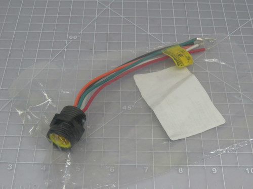 Lot of 2 Brad Connectivity 1300130774 41547 Mini-Change Receptacle 5P Male 6 In 18 PVC Leads For Sale