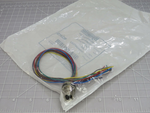 Brad Harrisson 1200845192 WRCW40E01C300 Ultra-Lock (M12) Receptacle 12 Poles M16x1.5 Mounting Threads Female (Straight) to 0.34mm2 PVC Leads For Sale Brad Harrisson 1200845192 WRCW40E01C300 Ultra-Lock (M12) Receptacle 12 Poles M16x1.5 Mounting Threads Female (Straight) to 0.34mm2 PVC Leads For Sale