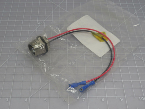 Brad Connectivity 1300160425 130016-0425 Mini-Change Receptacle 3P 2W Male STR Brass NI PLT 9.06IN 16-1 AWG With Therms For Sale