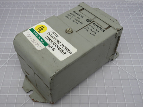GENERAL ELECTRIC 9T51Y101 DRY-TYPE POWER TRANSFORMER T169041