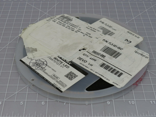 Lot of 4000 Nichia FLX-001-0647 NFSW757GT-V1 Mid Power Warm White LED Chip with Data Sheet For Sale