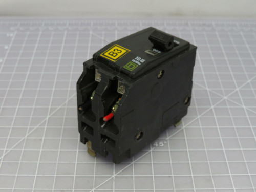 Square D NE-3564 Type QO Circuit Breaker 2 Pole 20 Amp 10 kA For Sale