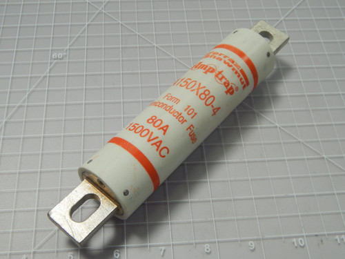 Ferraz Shawmut A150X80-4  Amptrap Form 101 Semiconductor Fuse For Sale