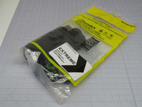 Woodhead 25W34BLK 1301460096 Watertite Extreme Extra Hard Outdoor Receptacle with Locking Blade  For Sale
