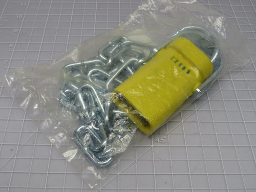 Brad Connectivity 1300190005 22805 Safety Plug Yellow 2P Shorting Plug With 36 In Chain  For Sale