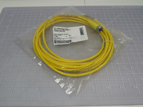IFM Electronic 1200720763 E18206 Yellow Actuator Cable For Sale
