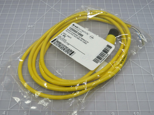 Brad Connectivity 1200651069 5AA70 Micro-Change 4P Female ST 2M 22-4 PVC W/O BRD DC Cord For Sale