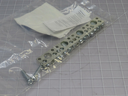 Eaton GBK13  4.61 In Aluminum Ground Bar Kit 13 Terminal  For Sale