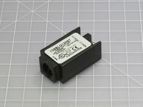 C3 Controls 13SBLG120ST  13mm Light Unit  Led Green Type 4X Water Tight  For Sale