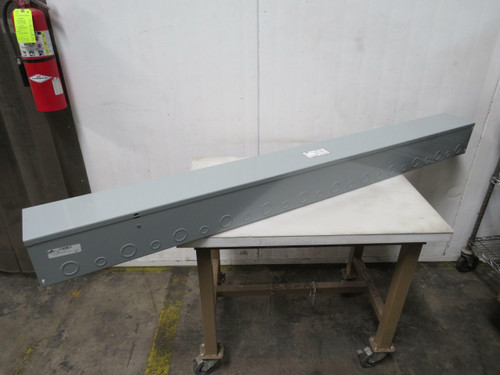 Cooper 6672 F Indoor Type 1 0994F Wireway or Auxiliary Gutter  For Sale