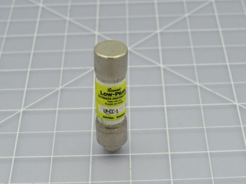 Lot of 6 Cooper LP-CC-1  Low-peak Class CC Fuse 600 VAC 300VDC  For Sale