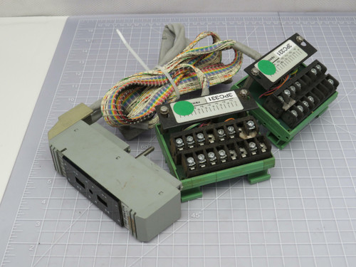 Foxboro C0162JY FBM 26A/27A Rev E I/O Module Terminal Plug  For Sale
