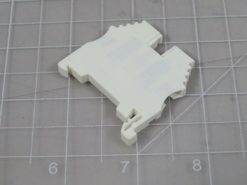 Lot of 50 Konnect-It KN-T12-WHT  Terminal Block  White 750V 24A 2.5mm2  For Sale