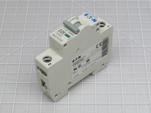 Eaton WMZS1D25  Circuit Breaker 25 Amps 5kA Type D SP UL1077  For Sale