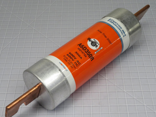 FERRAZ SHAWMUT A6D350R SMART SPOT 350A 600 V AC 600 V DC DUAL ELEMENT TIME DELAY T192162