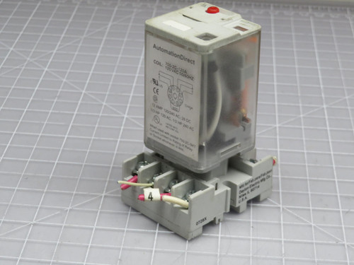 Lot of 3 Dayton 5X852M  Relay 750-2C-120A    For Sale