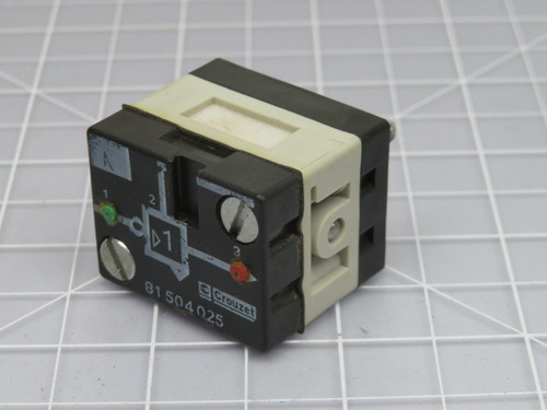 Crouzel 81 504 025  Pneumatic Logic Module  For Sale