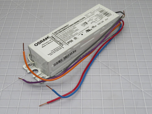OSRAM OPTOTRONIC OTI50/UNV/2100C/2DIMLT2/P6 50W CONSTANT CURRENT PROGRAMMABLE OUTDOOR LED POWER SUPPLY CLASS 2 T192109