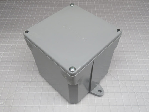 CANTEX 5133709 PVC JUNCTION BOX 4 X 4 X 4 IN T196231
