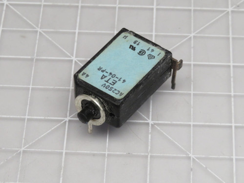 Lot of 2 ETA 41-04-PR  Miniature Pushbutton 250 VAC 4 Amp  For Sale