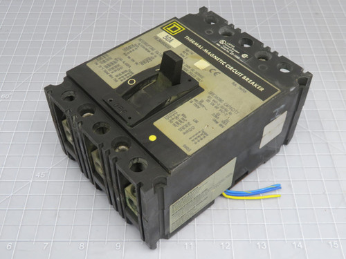 Square D  FHL360501212  Thermal Magnetic Circuit Breaker 50 Amp 250 VDC   For Sale