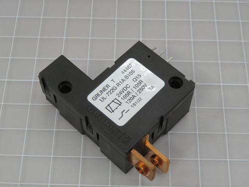 Gruner  UL-722G-R1A-B105  Relay 24 VDC Q15  For Sale