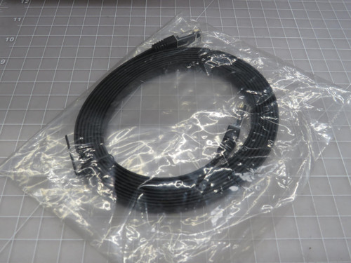 Lot of 11 NTI  CAT5E SF-10-BLK   Industrial CAT5e Super Flat Stranded Shielded Cable  For Sale
