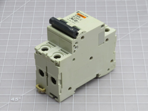 Square D  MG24445  Supplementary Thermal Magnetic Circuit Breaker Din Rail Mount   For Sale
