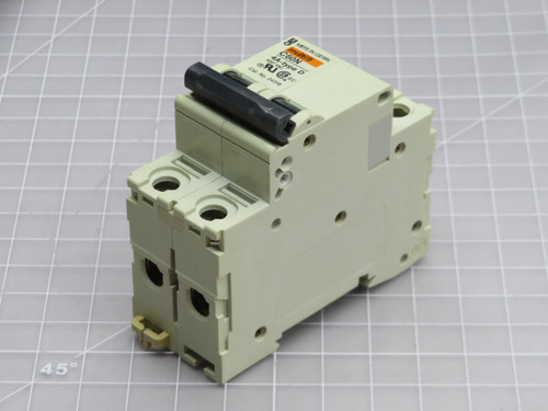 Square D  MG24519  Supplementary Thermal Magnetic Circuit Breaker Din Rail Mount  For Sale