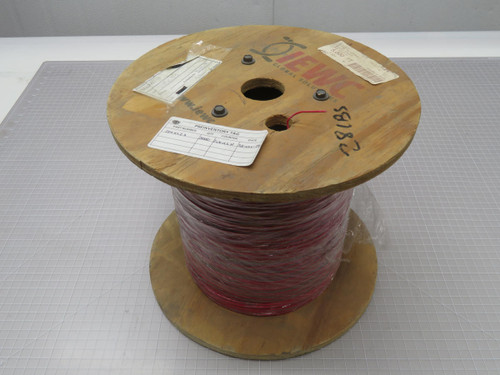 Lot of 5000 FT Southwire  F200232618 TXL20-1 TXL Primary Wire 20 AWG XLPE Red  For Sale
